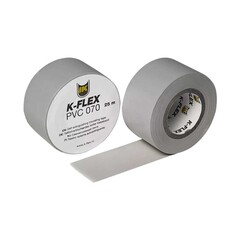 Лента теплоизоляционная K-FLEX PVC AT 070, DN 38, L = 25м, Tmax = 125гр. серый