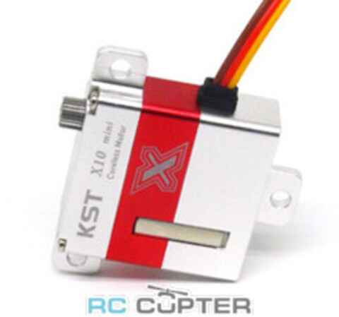 Сервопривод KST X10 mini (7.5 кг/см, 0.10 сек/60°, 23г)