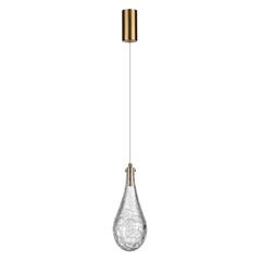 7147/5L L-VISION ODL26 231 светильник античная бронза/стекло/металл IP20 LED 4W 300Лм 3000K 180° 220V BRAID