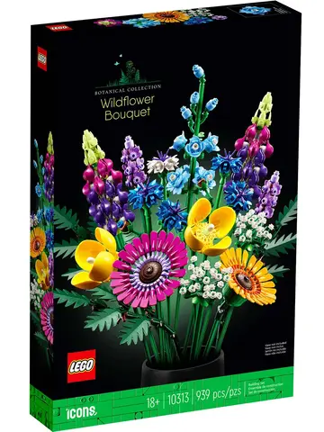 Конструктор Botanical Collection 10313 Букет полевых цветов