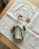 Набор ватных елочных игрушек «Любава» ручная работа — фото 4