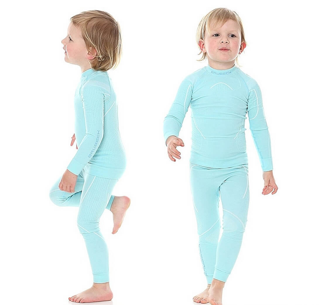 Brubeck Thermo детская терморубашка light blue - 3