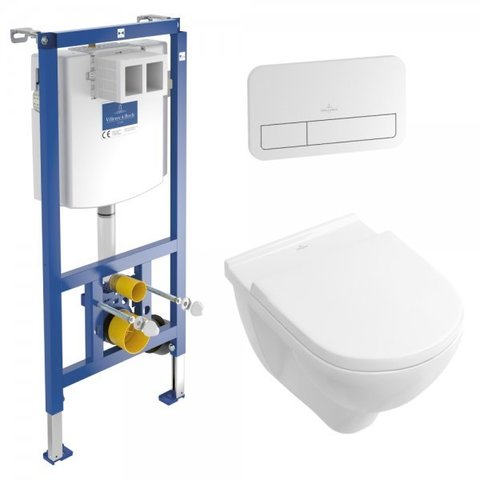 Villeroy&Boch O.novo 2004GR Инсталляция с унитазом