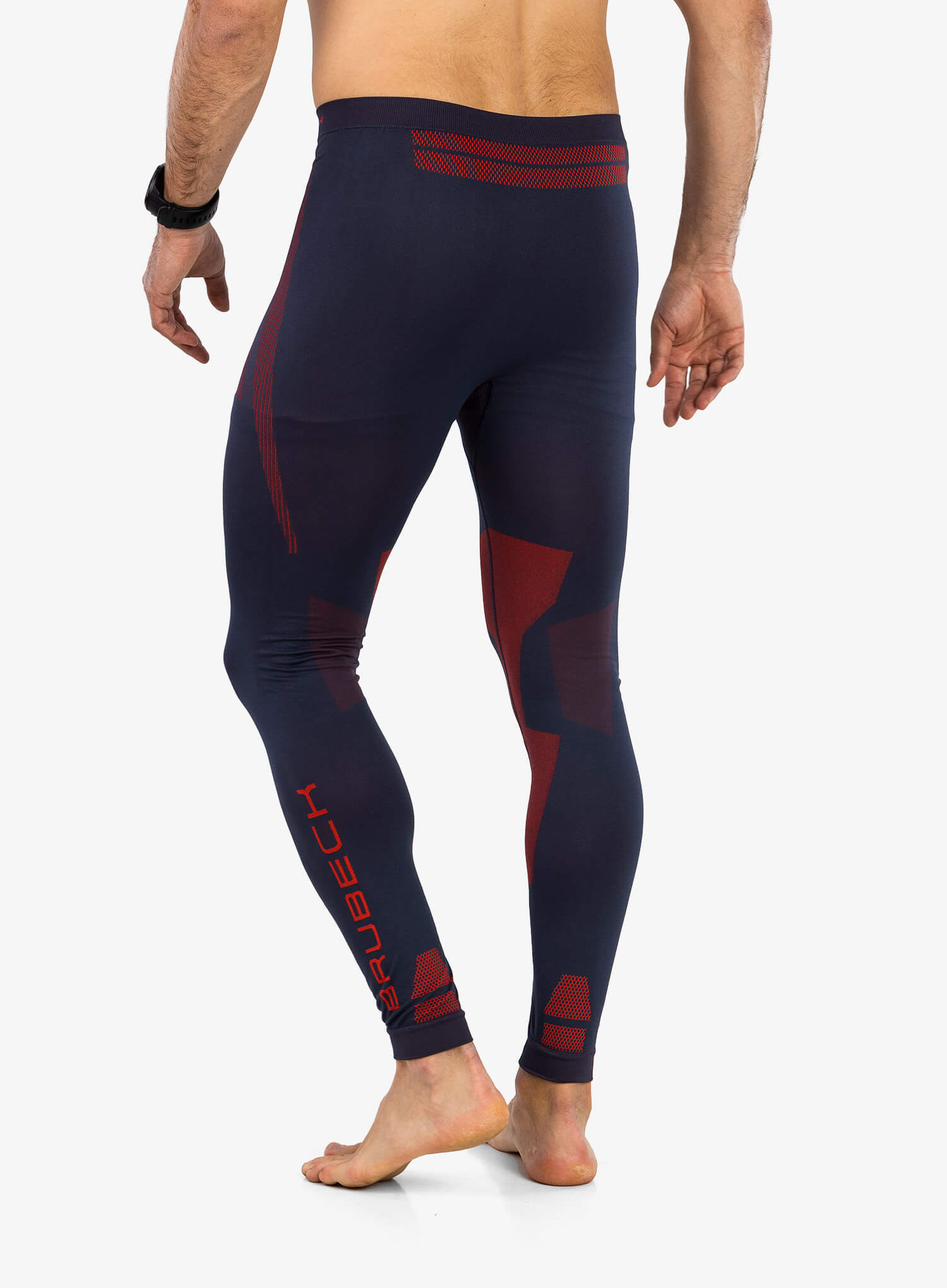Мужские термокальсоны Brubeck Dry navy-red - 4