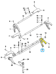ВИЛКА 5-Й СКОРОСТИ AVEO 1,2 SOHC, MATIZ 1,0 GM