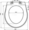 Alcaplast A3551 Сиденье для унитаза