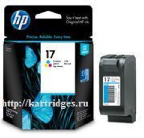 Картридж Hewlett-Packard (HP) C6625A №17