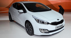 Блокиратор рулевого вала для KIA PRO CEE'D /2013-/ ЭлУР - Гарант Блок Люкс 392.E/k