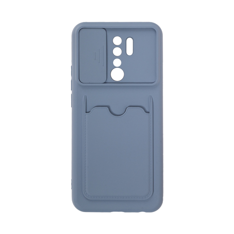 Чехол для телефона X-Game XG-S0316 для Redmi 9 Синий Card Holder
