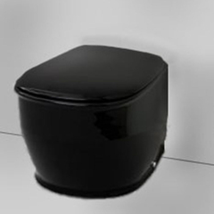 ArtCeram Azuley AZV001 03 00 АКЦИЯ Унитаз подвесной, цвет: чёрный фото