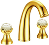 Boheme Imperiale Presente 337 Смеситель для раковины на 3 отверстия, цвет: золото