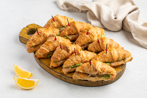 Круассан с масляной рыбой, 10 шт.