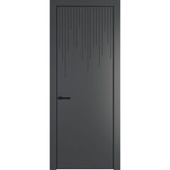 Межкомнатная дверь эмаль Profil Doors 8PA графит глухая