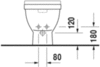 Duravit Starck 3 2245600000 Биде напольное