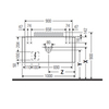 Duravit Happy D.2 Plus HP493109292 Тумба подвесная 354x1000x480мм 1 ящик, цвет: stone grey satin matt