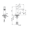 Ideal Standard Connect Air A7010AA Смеситель для раковины однорычажный