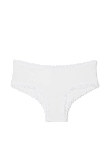 STRETCH COTTON ЧИИКИ С КРУЖЕВНОЕ ТЕСЬМОЙ
