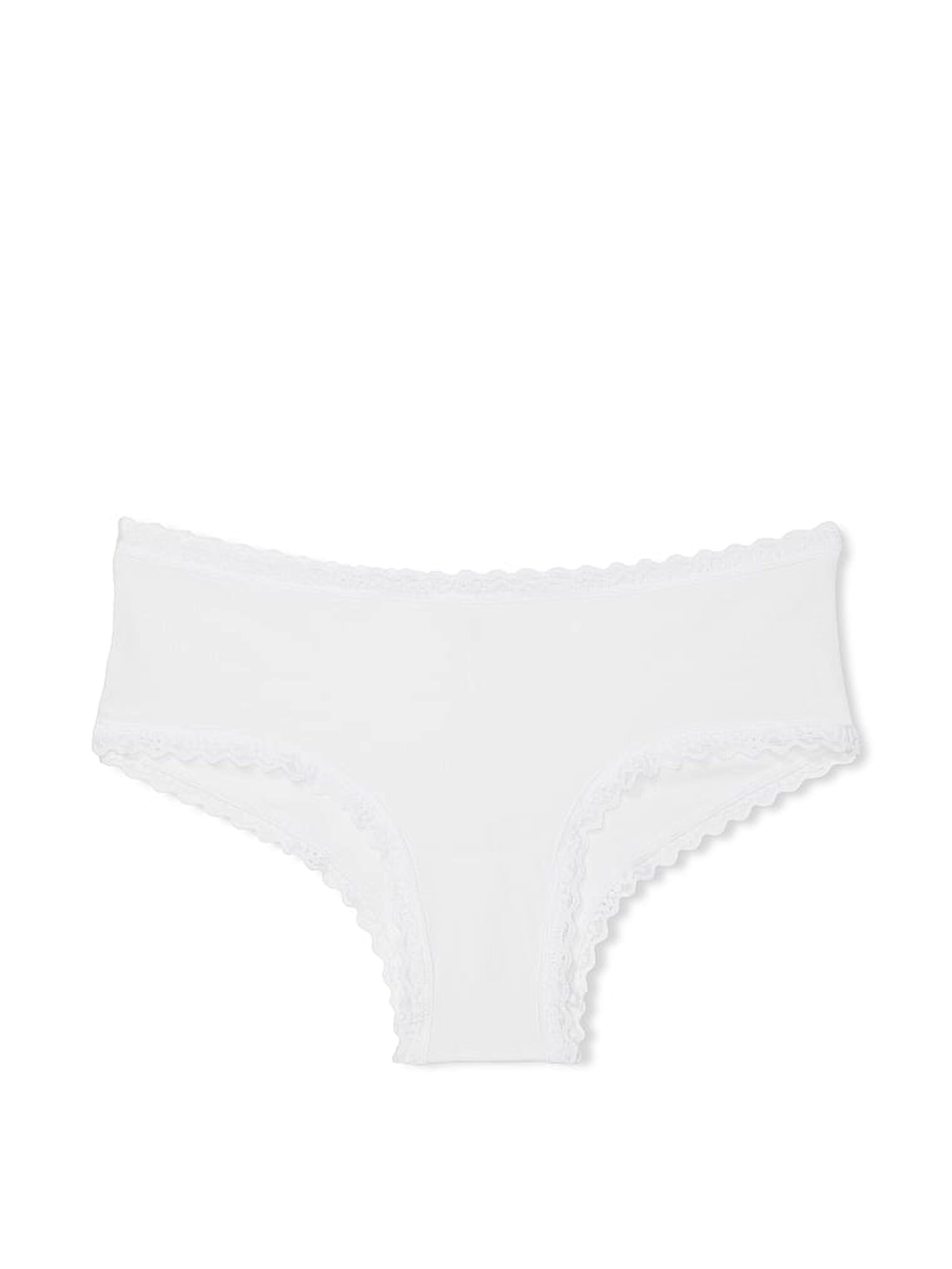 STRETCH COTTON ЧИИКИ С КРУЖЕВНОЕ ТЕСЬМОЙ