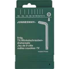 Набор ключей TORX® с центрированным штифтом Т10—T50 JONNESWAY 08MTP09S