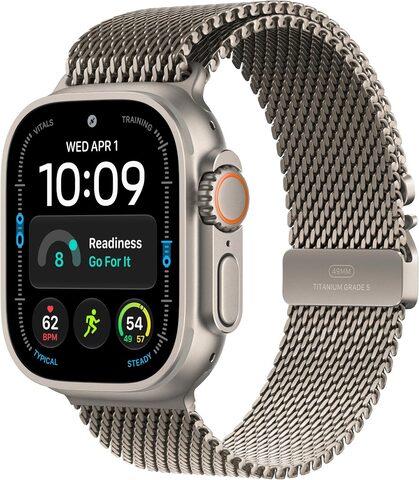 Умные часы Apple Watch Ultra 4 49 мм Natural Titanium Case with Milanese Loop (S) Натуральный титан | Natural