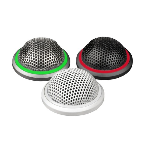 Кардиоидный миниатюрный конденсаторный микрофон граничного слоя Shure MX395B/C-LED