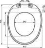 Alcaplast A3553 Сиденье для унитаза