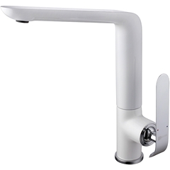 Lemark Melange LM4905CW Смеситель для кухни Хром Белый фото