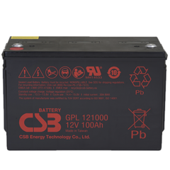 Аккумулятор CSB GPL121000 - AGM ( 12В / 100Ач )
