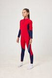 Детский раздельный гоночный комбинезон NordSki Jr.Base Dark Blue/Red New