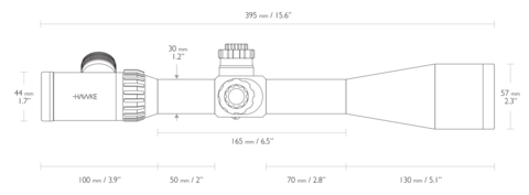 ОПТИЧЕСКИЙ ПРИЦЕЛ HAWKE TACTICAL AIRMAX 30 6-24X50 SF(AMX IR)