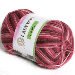 Носочная пряжа LadyYarn COMFY
