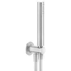 Gessi Inciso 58123#031 Душевой комплект, + вывод, держатель, шланг 1,50 м и душевая лейка, цвет: хром фото