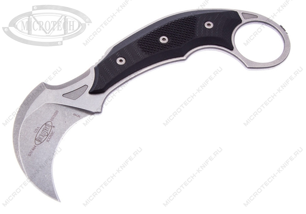 Нож Microtech Bastinelli Iconic Karambit 118-10R