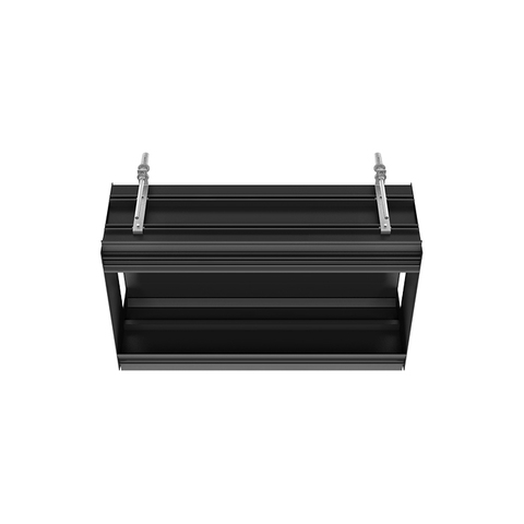 Gessi Binario 61006#299 Профиль линейный 670 мм., для 3 модулей, установка Shift-Fix, цвет Black XL