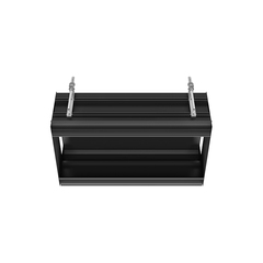 Gessi Binario 61006#299 Профиль линейный 670 мм., для 3 модулей, установка Shift-Fix, цвет Black XL фото