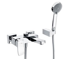 WasserKRAFT Aller 1061 Смеситель для ванны с коротким изливом, цвет: хром фото