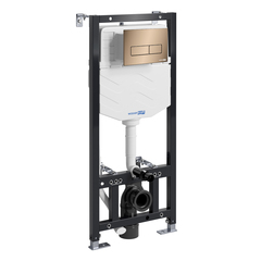 WasserKRAFT Aller 10TLT.010.ME.RG03 Инсталляция для унитаза с клавишей фото