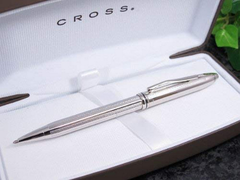 Ручка шариковая Cross Townsend, Platinum Plated (AT0042-1)