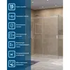 BelBagno SOFT_CLOSE-2-AH-1-180/100-C-Cr Душевой уголок