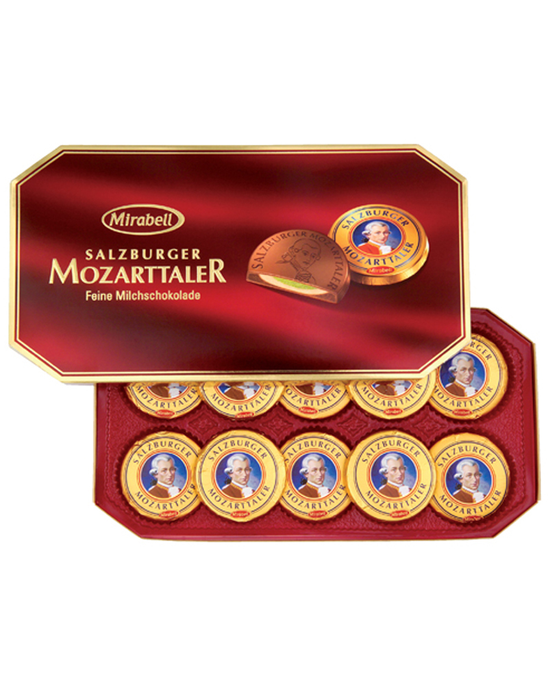 Конфеты Mirabell из Молочного Шоколада с Начинкой из Пралине и Марципана 200 гр.