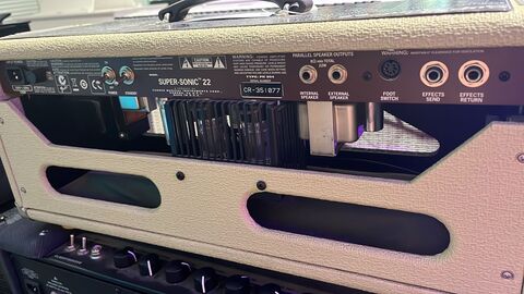 Fender super sonic 22 head blon