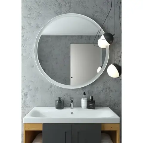 Art&Max AM-NAP-1000-DS-F-WHITE Зеркало с подсветкой