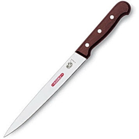 Нож кухонный филейный  Victorinox, Flexible 20 см, дерево, коричневый (5.3700.20)