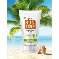 Крем для загара солнцезащитный SPF 30 «Sunline»  ТМ Царство Ароматов