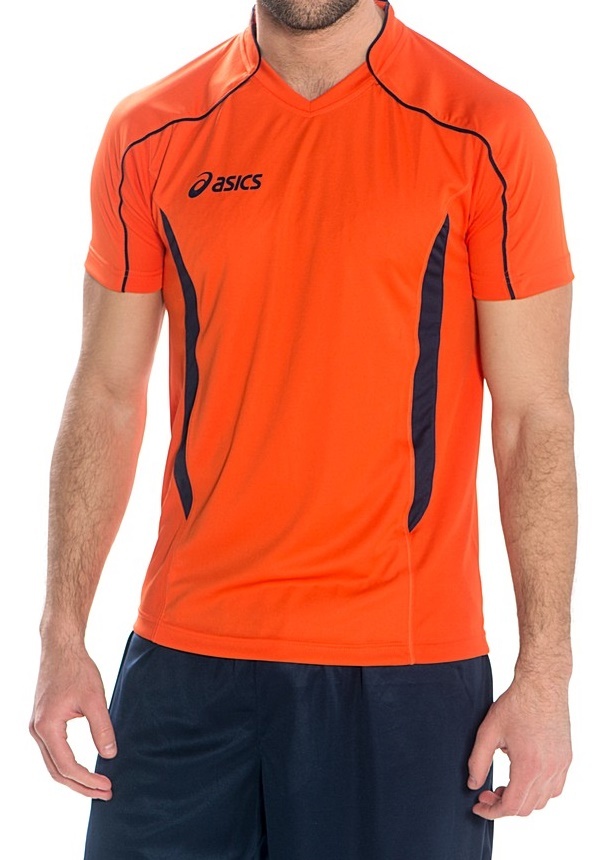 Волейбольная форма Asics Volo Zone мужская оранжевая - 2