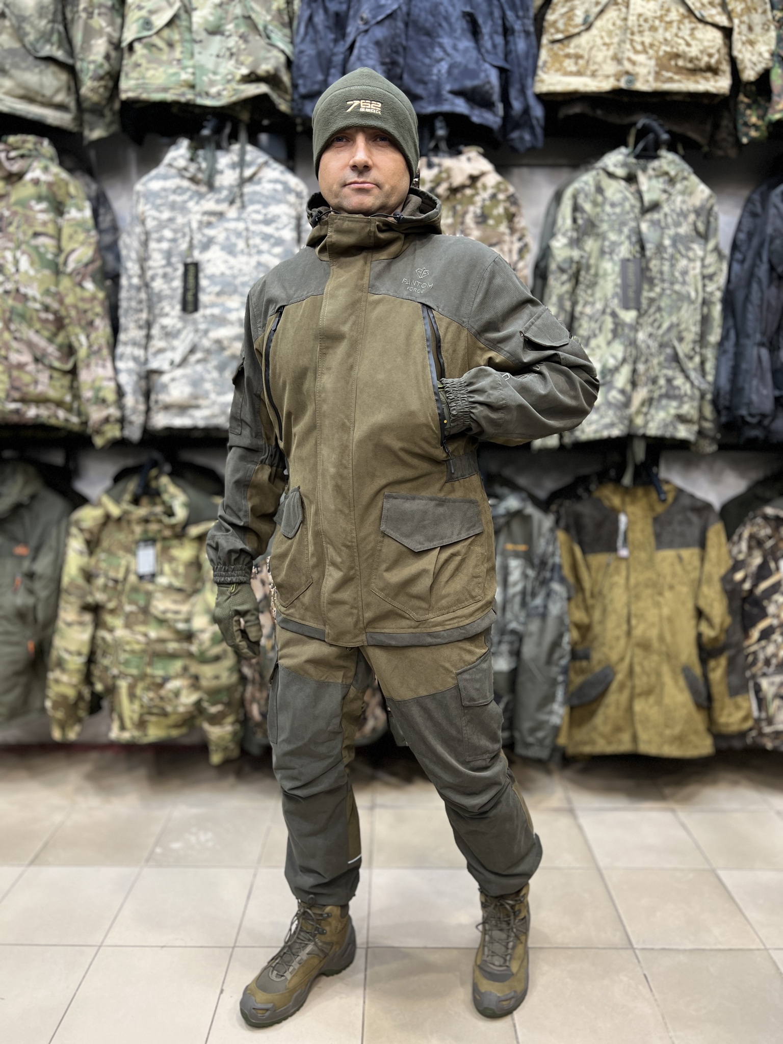 Демисезонный костюм Gorka NEXT Demi L.Brown из ткани Icelandia (Fantom Force)