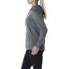 Толстовка женская Asics Esnt Dbl Gpx Oth Hoody серая - 4