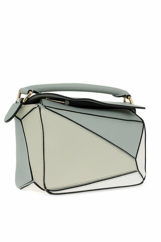 Сумка на плечо Loewe Puzzle Mini светло-зеленый