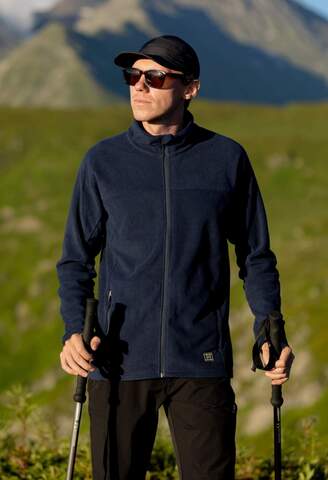 Мужская флисовая толстовка Nordski Fleece темно-синий