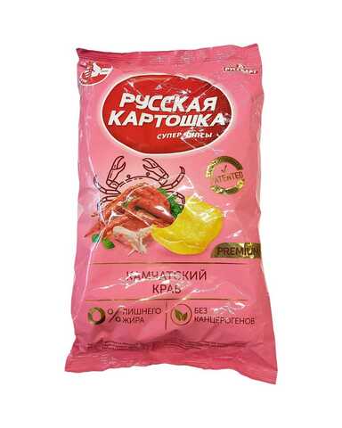 Чипсы Русская картошка камчатский краб, 140 гр